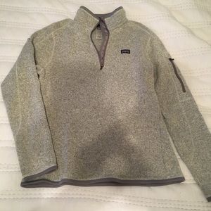 Better sweater Patagonia quarter zip pull over